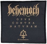 Behemoth - Patch Opvs Contra Natvram (9,5 X 10 ryhmässä ME SUOSITTELEMME / Perjantain julkaisut / Fredag den 6:e september 2024 @ Bengans Skivbutik AB (5563243)