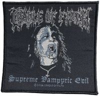 Cradle Of Filth - Patch Supreme Vampyric Evil (9,4 X ryhmässä ME SUOSITTELEMME / Perjantain julkaisut / Fredag den 6:e september 2024 @ Bengans Skivbutik AB (5563246)