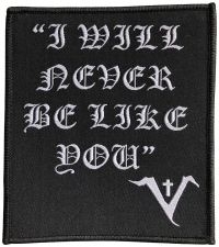 Saint Vitus - Patch I Will Never Be Like You   (1 ryhmässä ME SUOSITTELEMME / Perjantain julkaisut / Fredag den 6:e september 2024 @ Bengans Skivbutik AB (5563249)