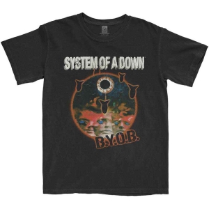 System Of A Down - Byob Classic Uni Bl T-Shirt ryhmässä MERCHANDISE / T-paita / Hårdrock @ Bengans Skivbutik AB (5563425r)