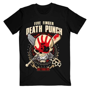 Five Finger Death Punsch - Zombie Kill Uni Bl T-Shirt ryhmässä MERCHANDISE / T-paita / Hårdrock @ Bengans Skivbutik AB (5563598r)