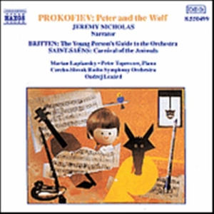 Prokofiev/Britten/Saint-Saens - Peter And The Wolf ryhmässä Externt_Lager / Naxoslager @ Bengans Skivbutik AB (556380)