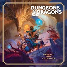 Dungeons & Dragons - 2025 Square Calendar ryhmässä ME SUOSITTELEMME / Perjantain julkaisut / Fredag den 18:e oktober 2024 @ Bengans Skivbutik AB (5563828)