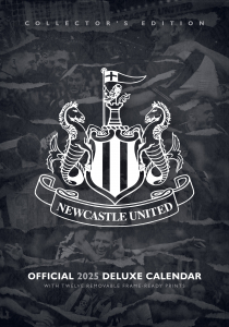 Newcastle United Fc  - 2025 A3 Deluxe Calendar ryhmässä MERCH / Kalenterit 2025 / Calendars League @ Bengans Skivbutik AB (5563833)