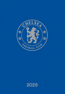 Chelsea Fc  - 2025 A5 Diary ryhmässä MERCHANDISE / Merch / Sport @ Bengans Skivbutik AB (5563842)