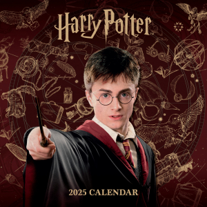 Harry Potter  - 2025 Square Calendar ryhmässä MERCHANDISE / Merch / Film-Musikal @ Bengans Skivbutik AB (5563851)