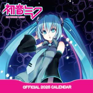 Hatsune Miku  - 2025 Square Calendar ryhmässä MERCHANDISE / Merch / Film-Musikal @ Bengans Skivbutik AB (5563852)