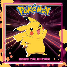 Pokemon - 2025 Square Calendar ryhmässä MERCHANDISE / Merch / Spel @ Bengans Skivbutik AB (5563853)