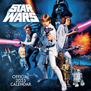 Star Wars Classic - 2025 Square Calendar ryhmässä MERCHANDISE / Merch / Film-Musikal @ Bengans Skivbutik AB (5563861)