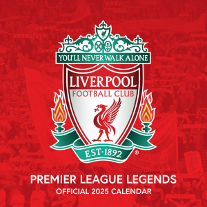 Liverpool Fc - Legends 2025 Square Calendar ryhmässä MERCHANDISE / Merch / Sport @ Bengans Skivbutik AB (5563866)