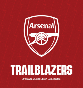 Arsenal Fc  - 2025 Desk Easel Calendar ryhmässä MERCH / Kalenterit 2025 / Calendars League @ Bengans Skivbutik AB (5563874)