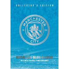 Manchester City Fc  - 2025 A3 Deluxe Calendar ryhmässä MERCH / Kalenterit 2025 / Calendars League @ Bengans Skivbutik AB (5563876)