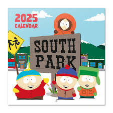 South Park - 2025 30X30 Calendar ryhmässä MERCHANDISE / Merch / TV-serie @ Bengans Skivbutik AB (5563878)