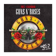 Guns N Roses  - 2025 30X30 Calendar ryhmässä MERCHANDISE / Merch / Hårdrock @ Bengans Skivbutik AB (5563879)