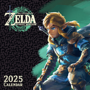 The Legend Of Zelda  - 2025 Square Calendar ryhmässä MERCHANDISE / Merch / Spel @ Bengans Skivbutik AB (5563895)