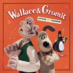 Wallace And Gromit  - 2025 Square Calendar ryhmässä MERCHANDISE / Merch / Film-Musikal @ Bengans Skivbutik AB (5563897)