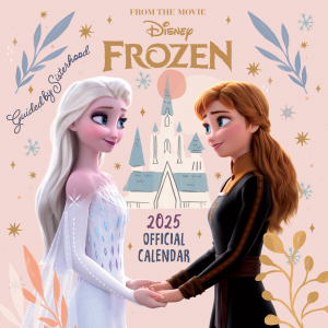 Disney Frozen  - 2025 Square Calendar ryhmässä MERCHANDISE / Merch / Film-Musikal @ Bengans Skivbutik AB (5563917)