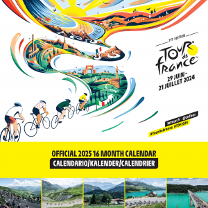 Tour De France - 2025 Square Calendar ryhmässä MERCHANDISE / Merch / Sport @ Bengans Skivbutik AB (5563927)