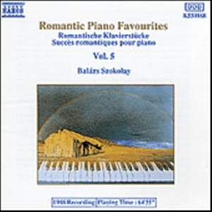 Various - Romantic Piano Favourites 5 ryhmässä Externt_Lager / Naxoslager @ Bengans Skivbutik AB (556403)