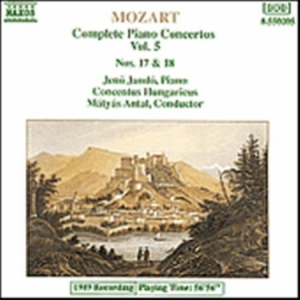 Mozart Wolfgang Amadeus - Complete Piano Concertos Vol 5 ryhmässä CD / Klassiskt @ Bengans Skivbutik AB (556413)