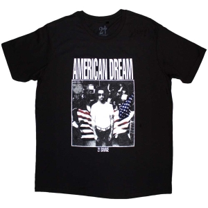 21 Savage - American Dream Uni Bl T-Shirt ryhmässä MERCHANDISE / T-paita / Hip Hop-Rap @ Bengans Skivbutik AB (5564322r)