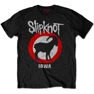 Slipknot - Iowa Goat Uni Bl T-Shirt ryhmässä MERCHANDISE / T-paita / Hårdrock @ Bengans Skivbutik AB (5564336r)