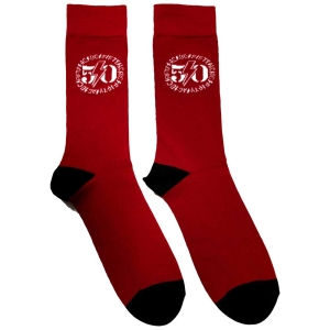 Ac/Dc - 50Th Logo Uni Red Socks (Eu 39-45) ryhmässä MERCH / Minsishops-merch / Ac/Dc @ Bengans Skivbutik AB (5564488)