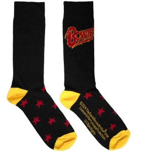 David Bowie - Stars Uni Bl Socks (Eu 39-45) ryhmässä MERCHANDISE / Merch / Pop-Rock @ Bengans Skivbutik AB (5564494)