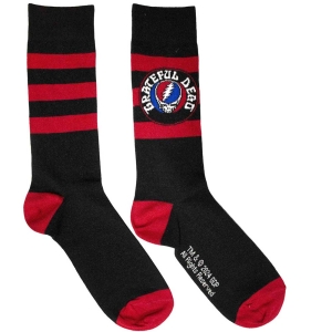 Grateful Dead - Steal Your Face Logo Bl Socks (Eu 39-45) ryhmässä MERCHANDISE / Merch / Pop-Rock @ Bengans Skivbutik AB (5564495)