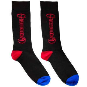 Grateful Dead - Vertical Mono Logo Bl Socks (Eu 39-45) ryhmässä MERCHANDISE / Merch / Pop-Rock @ Bengans Skivbutik AB (5564500)