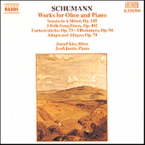 Schumann Robert - Works For Oboe & Piano ryhmässä Externt_Lager / Naxoslager @ Bengans Skivbutik AB (556452)