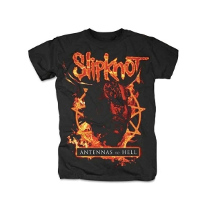 Slipknot - Antennas To Hell Uni Bl T-Shirt ryhmässä MERCHANDISE / T-paita / Hårdrock @ Bengans Skivbutik AB (5564552r)