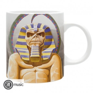 Iron Maiden - Mug - 320 Ml - Powerslave ryhmässä MERCHANDISE / Merch / Hårdrock @ Bengans Skivbutik AB (5564629)