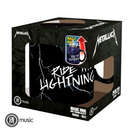 Metallica - Mug Heat Change-460 Ml-Ride The Lig.. ryhmässä MERCHANDISE / Merch / Hårdrock @ Bengans Skivbutik AB (5564757)