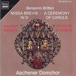 Aachener Domchor Hans-Josef Roth - Britten: Missa Brevis Ceremony Of ryhmässä ME SUOSITTELEMME / Perjantain julkaisut / Fredag den 18:e oktober 2024 @ Bengans Skivbutik AB (5565225)