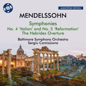 Baltimore Symphony Orchestra Sergi - Mendelssohn: Symphonies No. 4 & 5 ryhmässä ME SUOSITTELEMME / Perjantain julkaisut /  @ Bengans Skivbutik AB (5565340)