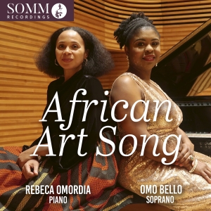 Omo Bello Rebeca Omordia - African Art Song ryhmässä ME SUOSITTELEMME / Perjantain julkaisut / Fredag den 18:e oktober 2024 @ Bengans Skivbutik AB (5565342)