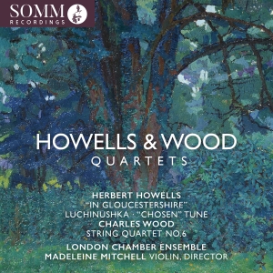 London Chamber Ensemble Madeleine - Howells & Wood: Quartets ryhmässä ME SUOSITTELEMME / Perjantain julkaisut / Fredag den 18:e oktober 2024 @ Bengans Skivbutik AB (5565343)