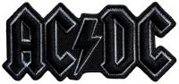 Ac/Dc - Patch Black Logo (4,3 X 10,2 Cm) ryhmässä MERCHANDISE / Merch / Kommande / Hårdrock @ Bengans Skivbutik AB (5565556)