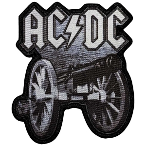 Ac/Dc - For Those About To Rock Printed Patch ryhmässä MERCHANDISE / Merch / Hårdrock @ Bengans Skivbutik AB (5565557)