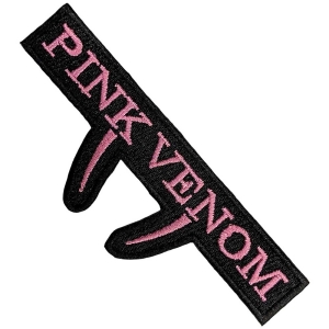 Blackpink - Pink Venom Woven Patch ryhmässä MERCHANDISE / Merch / K-Pop @ Bengans Skivbutik AB (5565561)