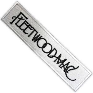 Fleetwood Mac - Text Logo Woven Patch ryhmässä MERCHANDISE / Merch / Pop-Rock @ Bengans Skivbutik AB (5565573)