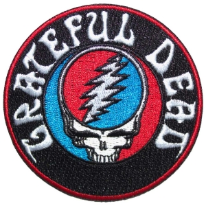 Grateful Dead - Steal Your Face Logo Woven Patch ryhmässä MERCHANDISE / Merch / Pop-Rock @ Bengans Skivbutik AB (5565574)