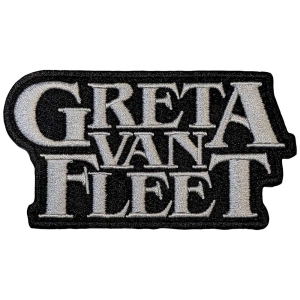 Greta Van Fleet - Mono Logo Woven Patch ryhmässä MERCHANDISE / Merch / Hårdrock @ Bengans Skivbutik AB (5565580)