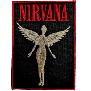 Nirvana - Angelic Woven Patch ryhmässä MERCHANDISE / Merch / Pop-Rock @ Bengans Skivbutik AB (5565600)