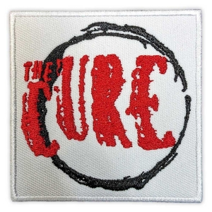 The Cure - Circle Logo Woven Patch ryhmässä MERCHANDISE / Merch / Pop-Rock @ Bengans Skivbutik AB (5565604)