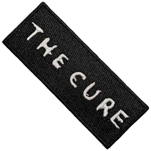 The Cure - Text Logo Woven Patch ryhmässä MERCHANDISE / Merch / Pop-Rock @ Bengans Skivbutik AB (5565606)