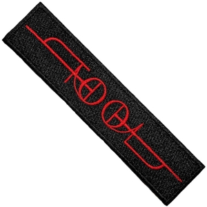 Tool - Fear Inoculum Logo Woven Patch ryhmässä MERCHANDISE / Merch / Hårdrock @ Bengans Skivbutik AB (5565609)