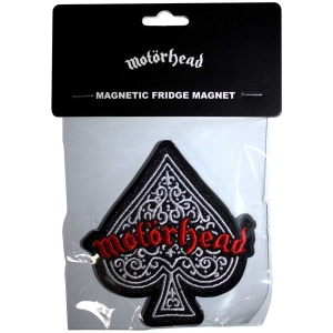 Motorhead - Ace Of Spades Patch Magnet ryhmässä MERCHANDISE / Merch / Hårdrock @ Bengans Skivbutik AB (5565628)