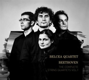 Beethoven - The Complete String Quartets Vol 1 ryhmässä Externt_Lager / Naxoslager @ Bengans Skivbutik AB (556569)